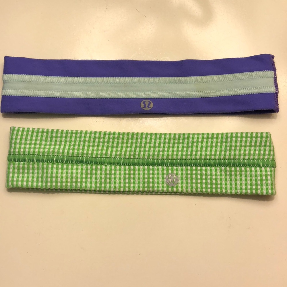 Lulu Lemon headbands (sold together)